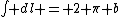 \int dl = 2 \pi b