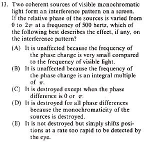 Verbatim question for GR8677 #13