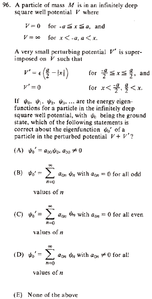 Verbatim question for GR8677 #96